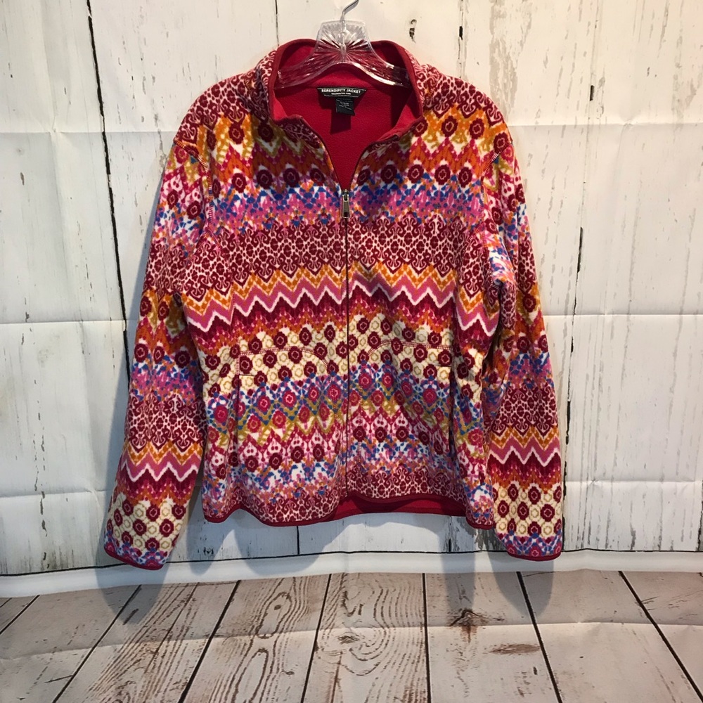 Serendipity fleece jacket. Size XL.
